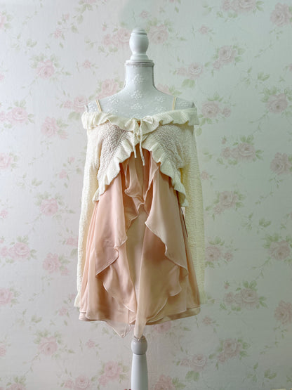(21% OFF) rienda Chiffon Camisole Dress (Peach Pink)
