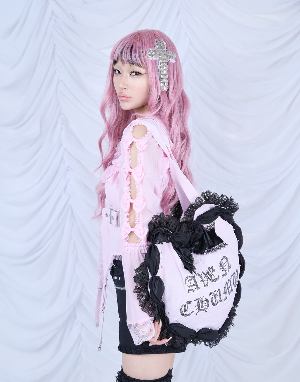 AVENCHUMU Love heart's cake tote bag