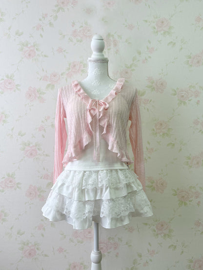 GRL Layered Shoujo Sukapan (White)