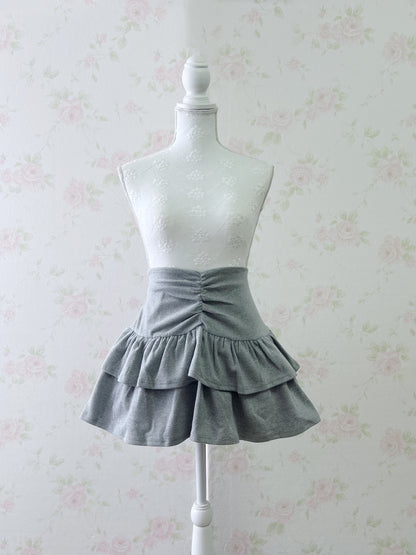 GRL Side Strings Hoodie Skirt Set