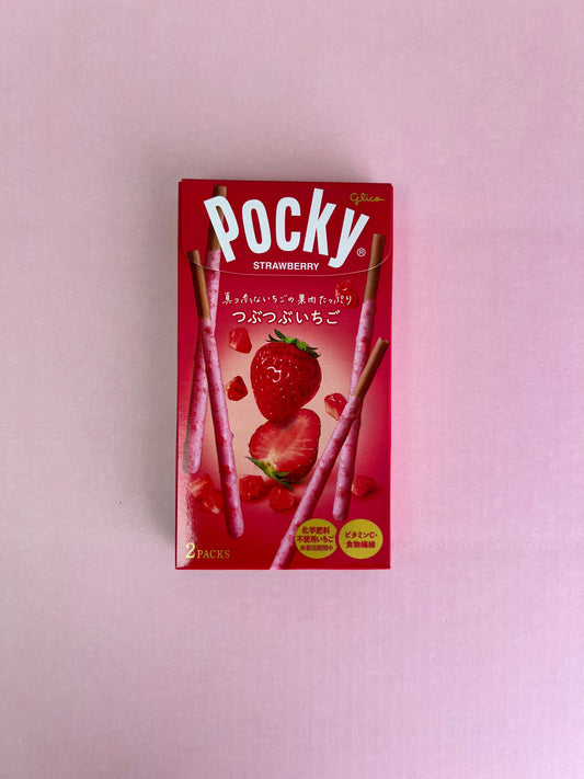 Pocky Crushed Strawberry Chocolate Cookie Sticks