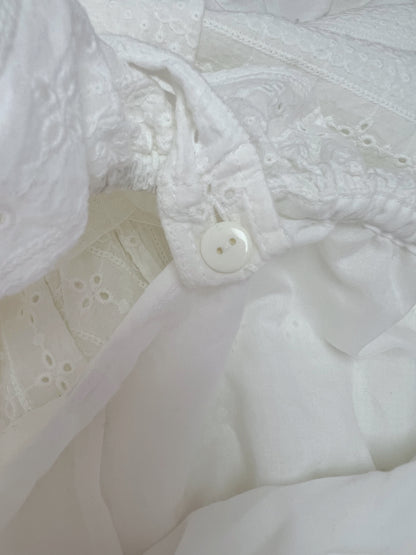 LIZ LISA Shoulder Ribbon Cotton Dress