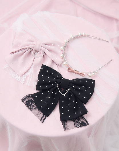 mellfy memory My Love Jewel & ribbon Hair Band