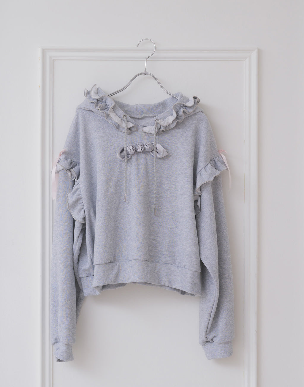 Lolime rose motif hoodie