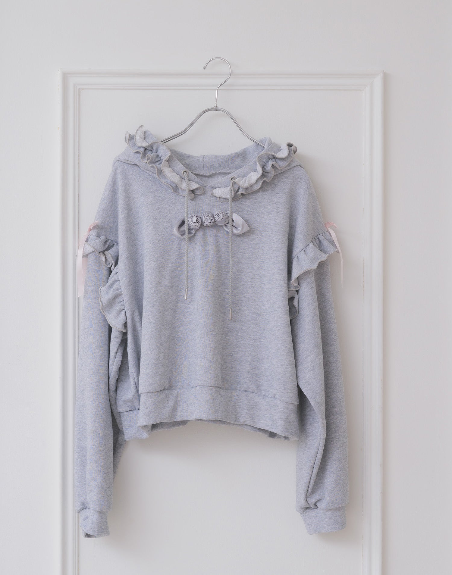 Lolime rose motif hoodie