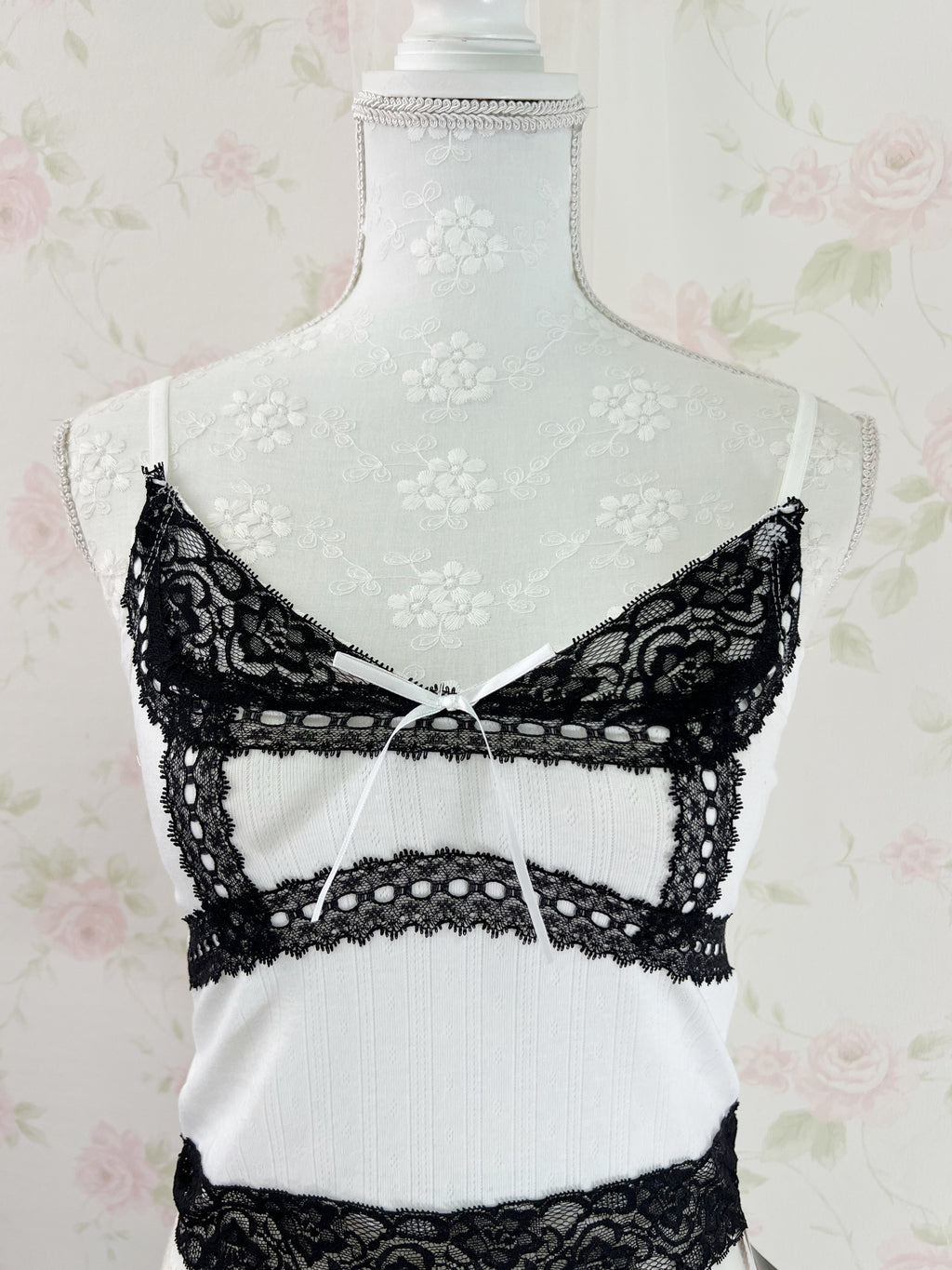 Dream Vision Y2K Gyaru Camisole (White)
