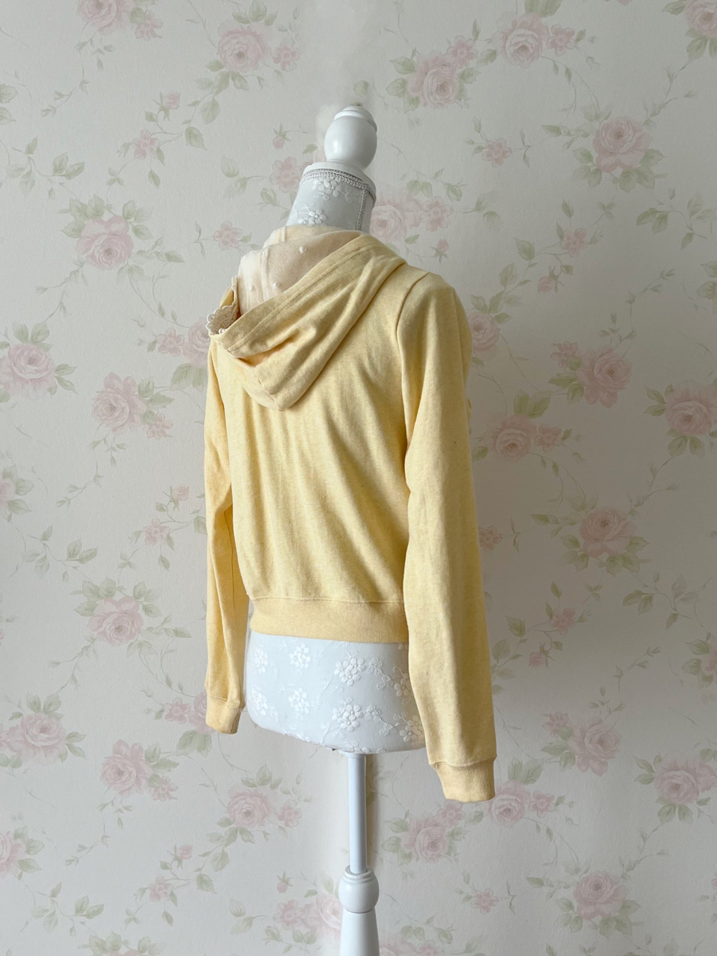 earth music & ecology Bow Pocket Lace Hoodie