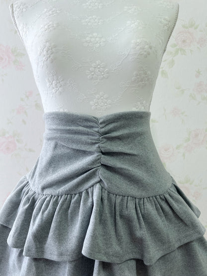 GRL Side Strings Hoodie Skirt Set