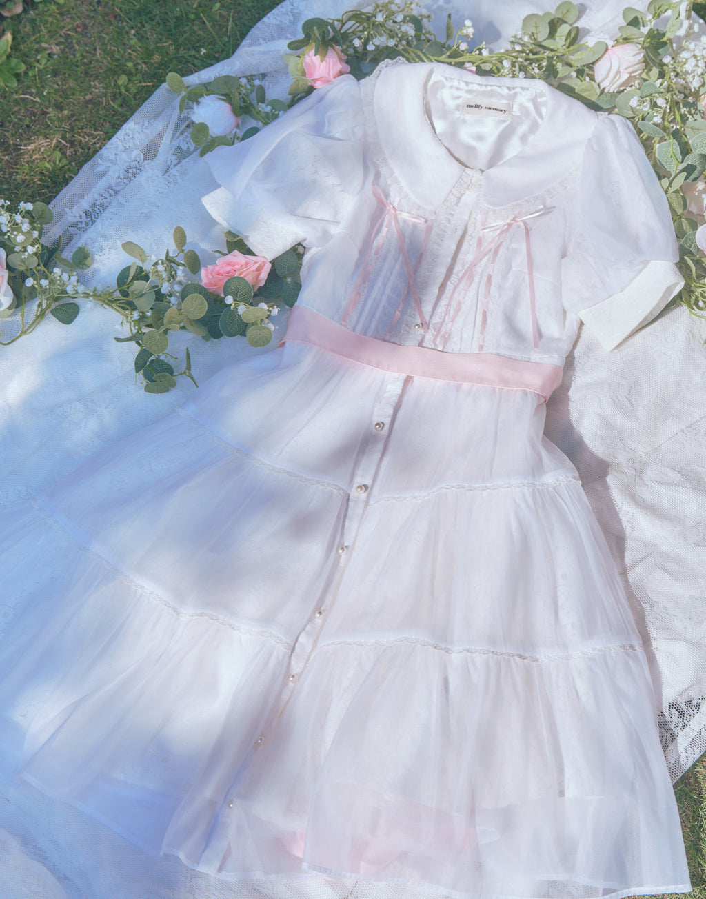 mellfy memory Dreamy princess lace onepiece
