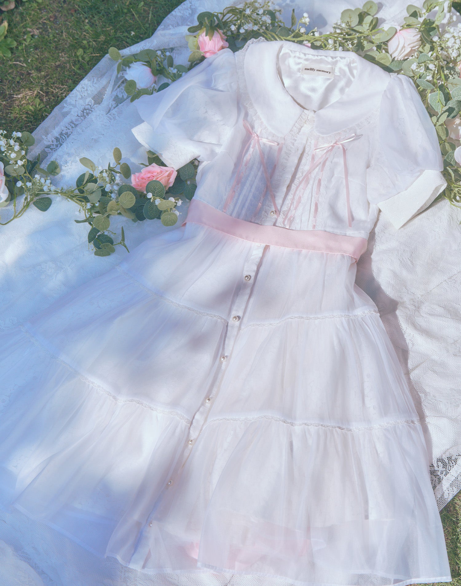 mellfy memory Dreamy princess lace onepiece