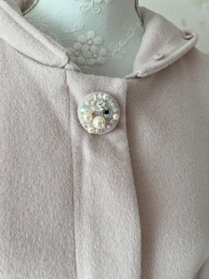 LODISPOTTO Side Ribbon Girly Wool Coat