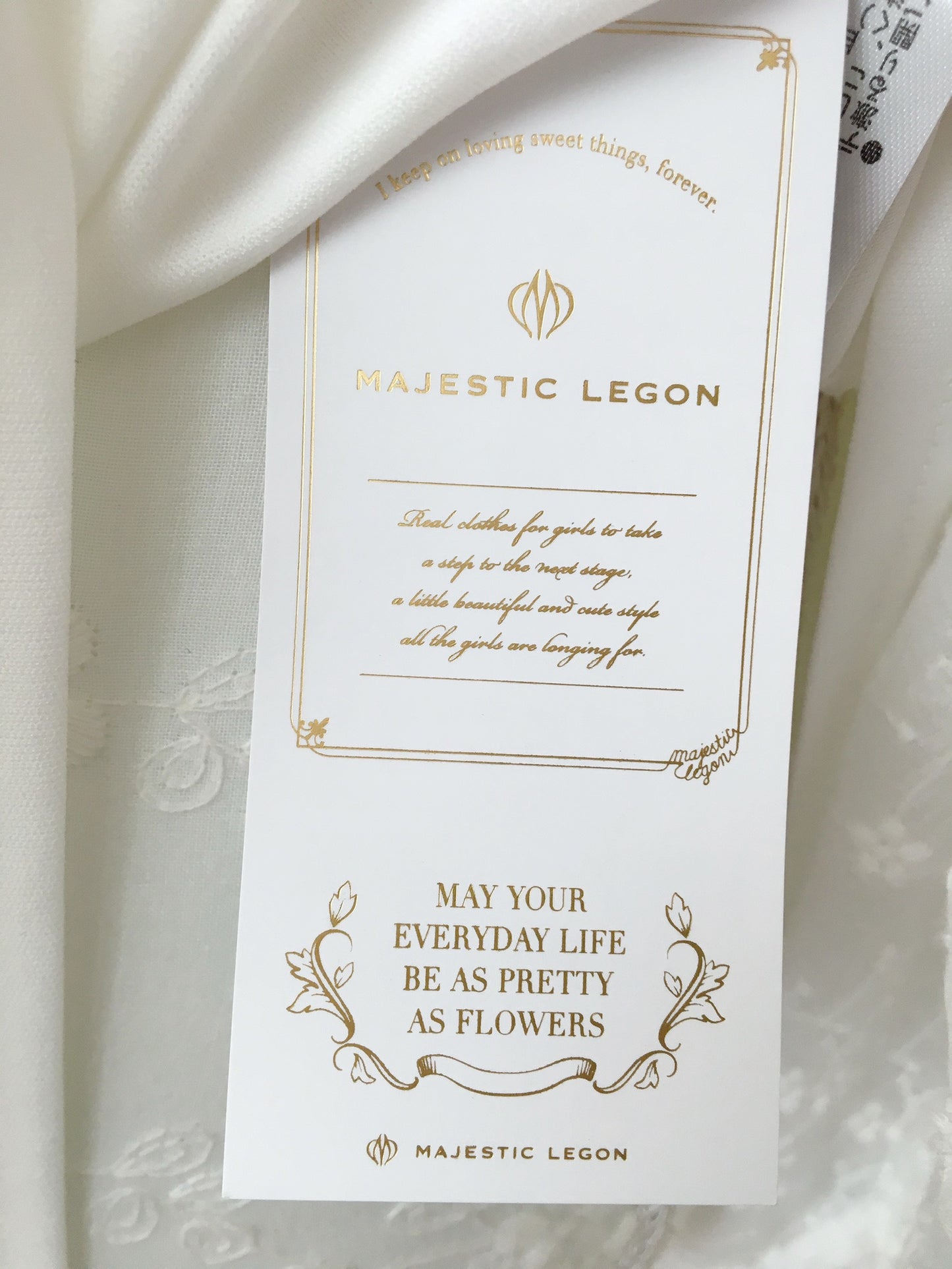 MAJESTIC LEGON Floral Embroidery Cotton 100% Sukapan