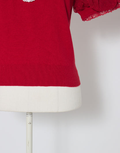 mellfy memory My love heart puff tops