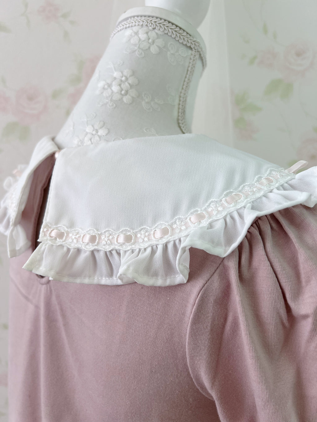 Ank Rouge Dolly Collar Dress (Pink)