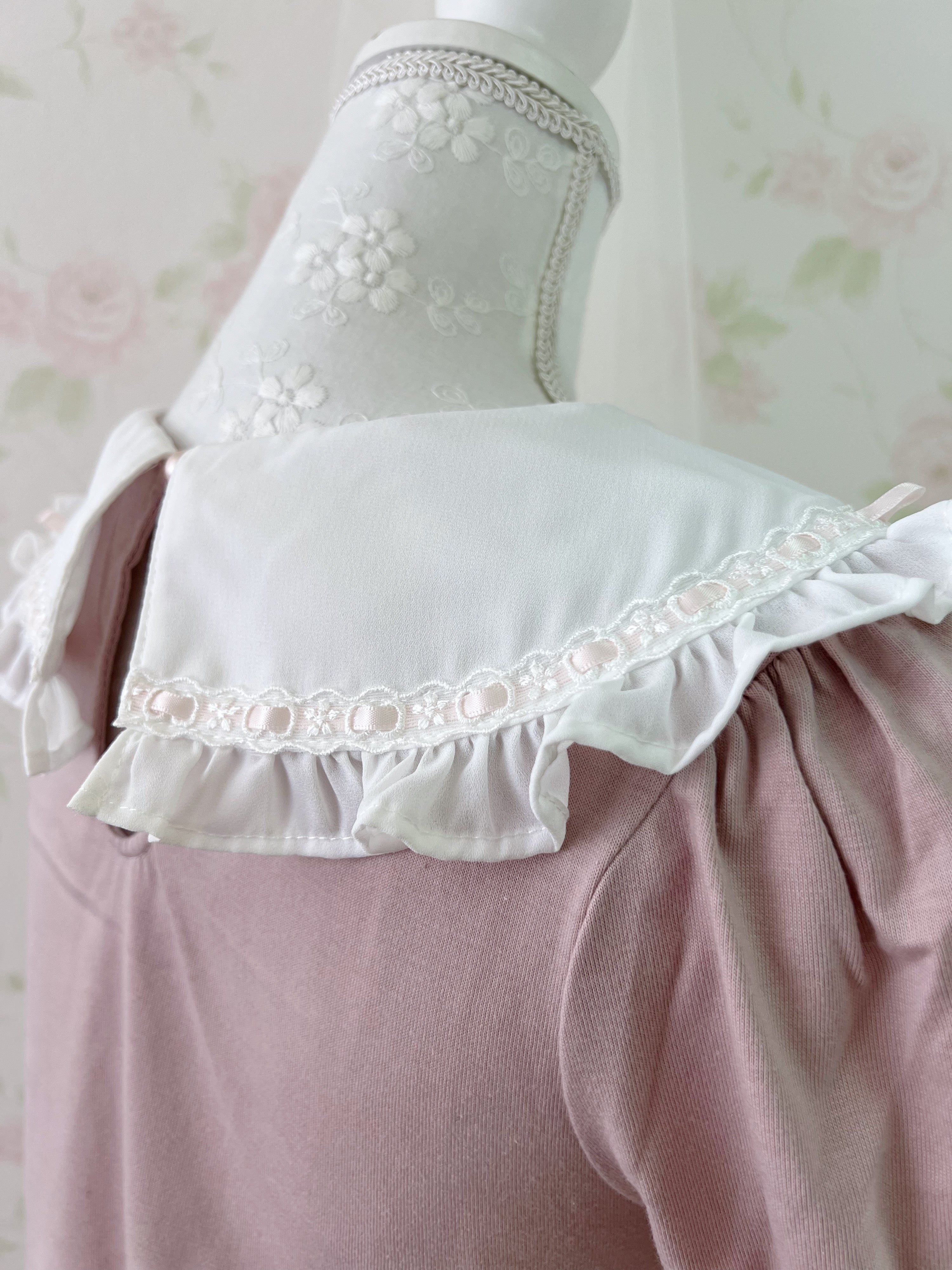 Ank Rouge Dolly Collar Dress (Pink)