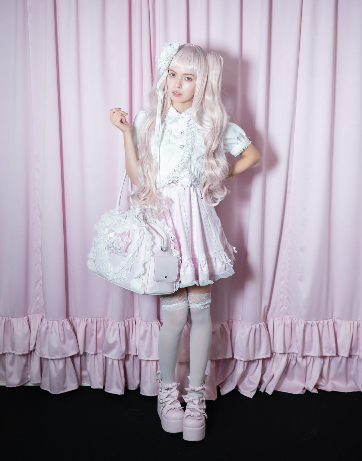 AVENCHUMU Ribbon belt lace and ribbon bad girl one piece
