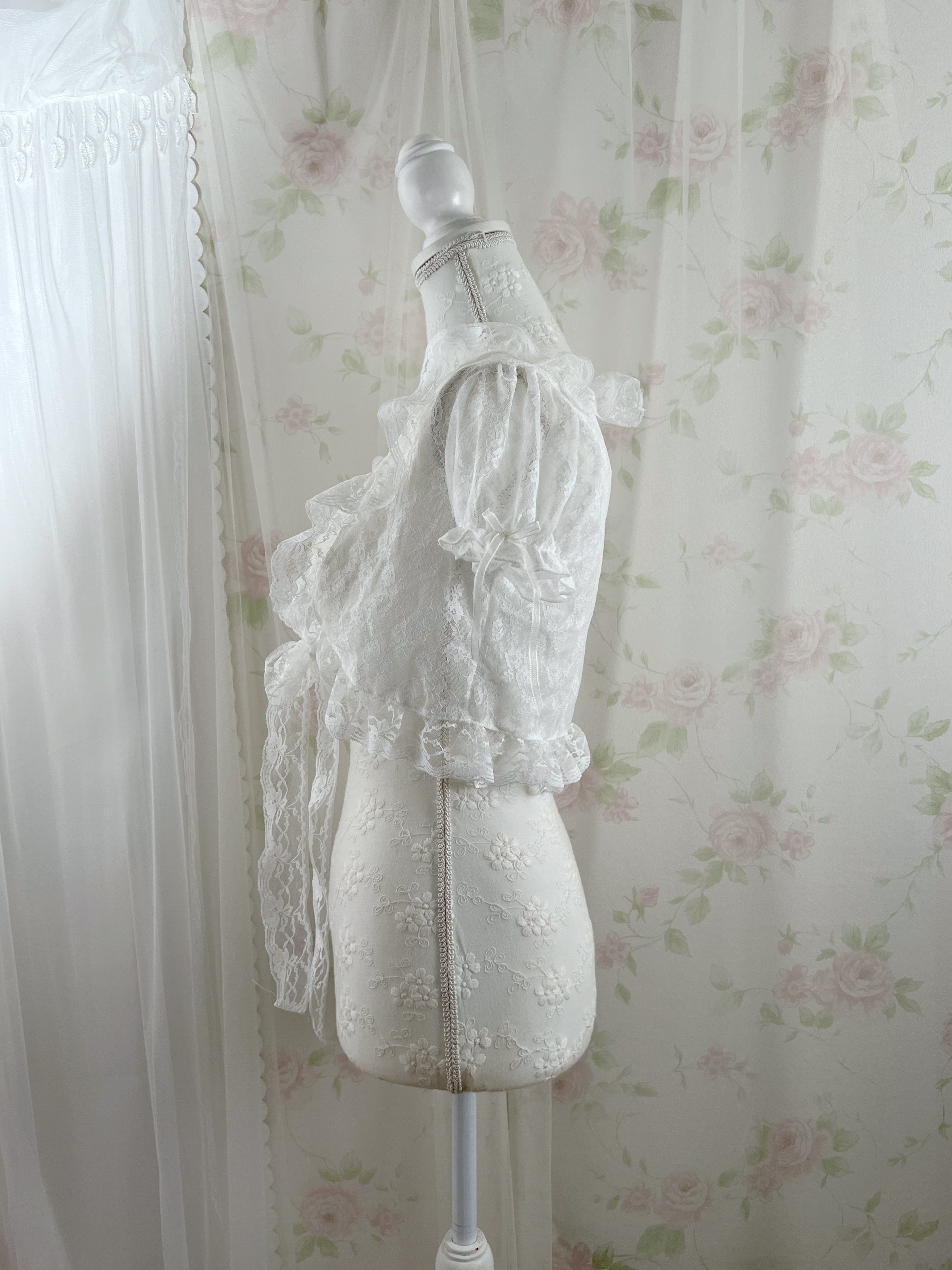 (Pre-order)Vintage Angel Tailor Lace Bolero