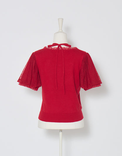 mellfy memory My love heart puff tops