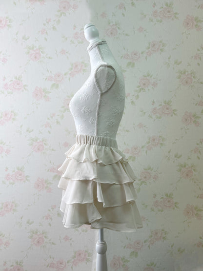 GRL Organdy Frilly Sukapan (Ivory)