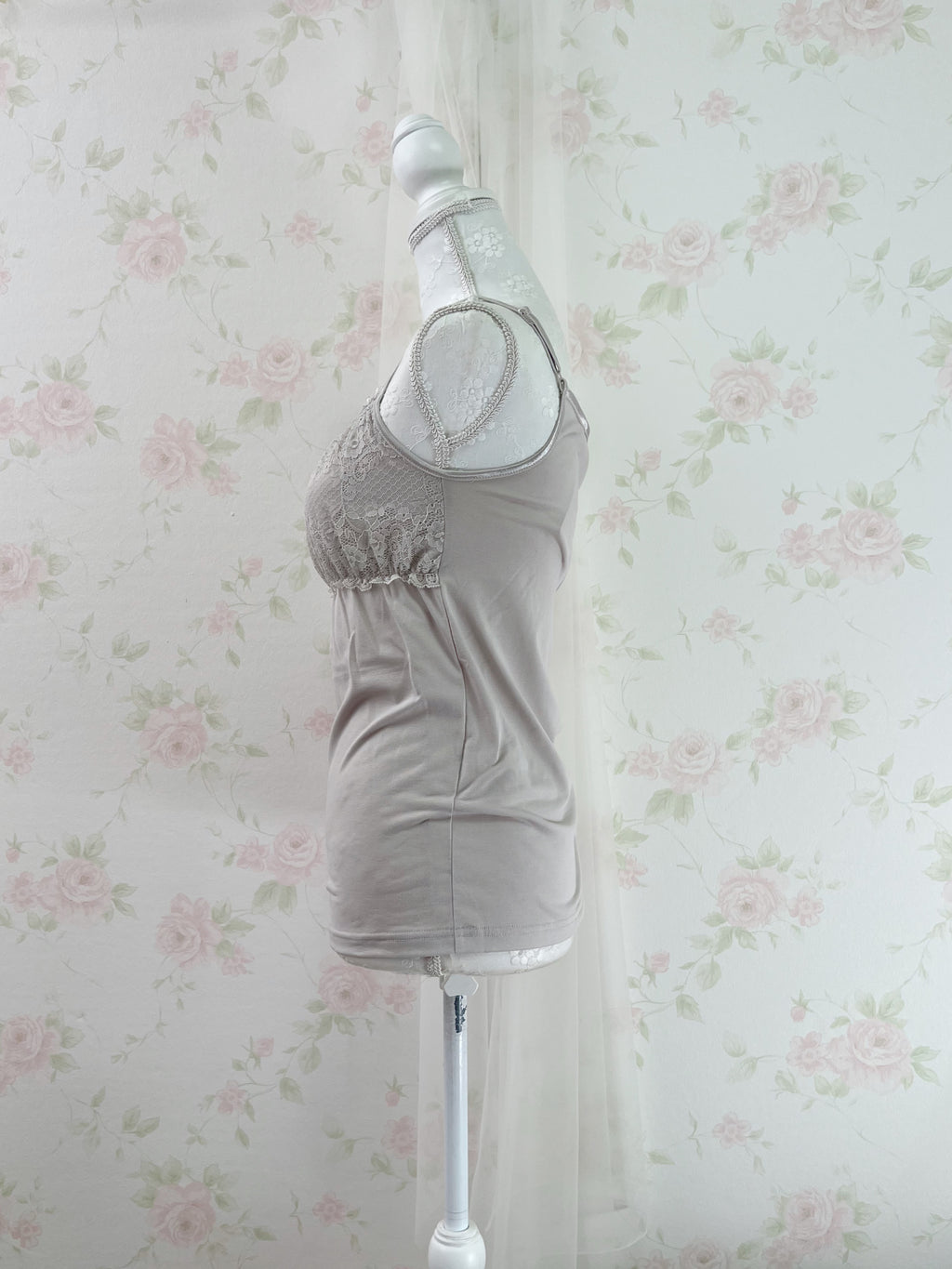 Honeys Lace Camisole (Beige)