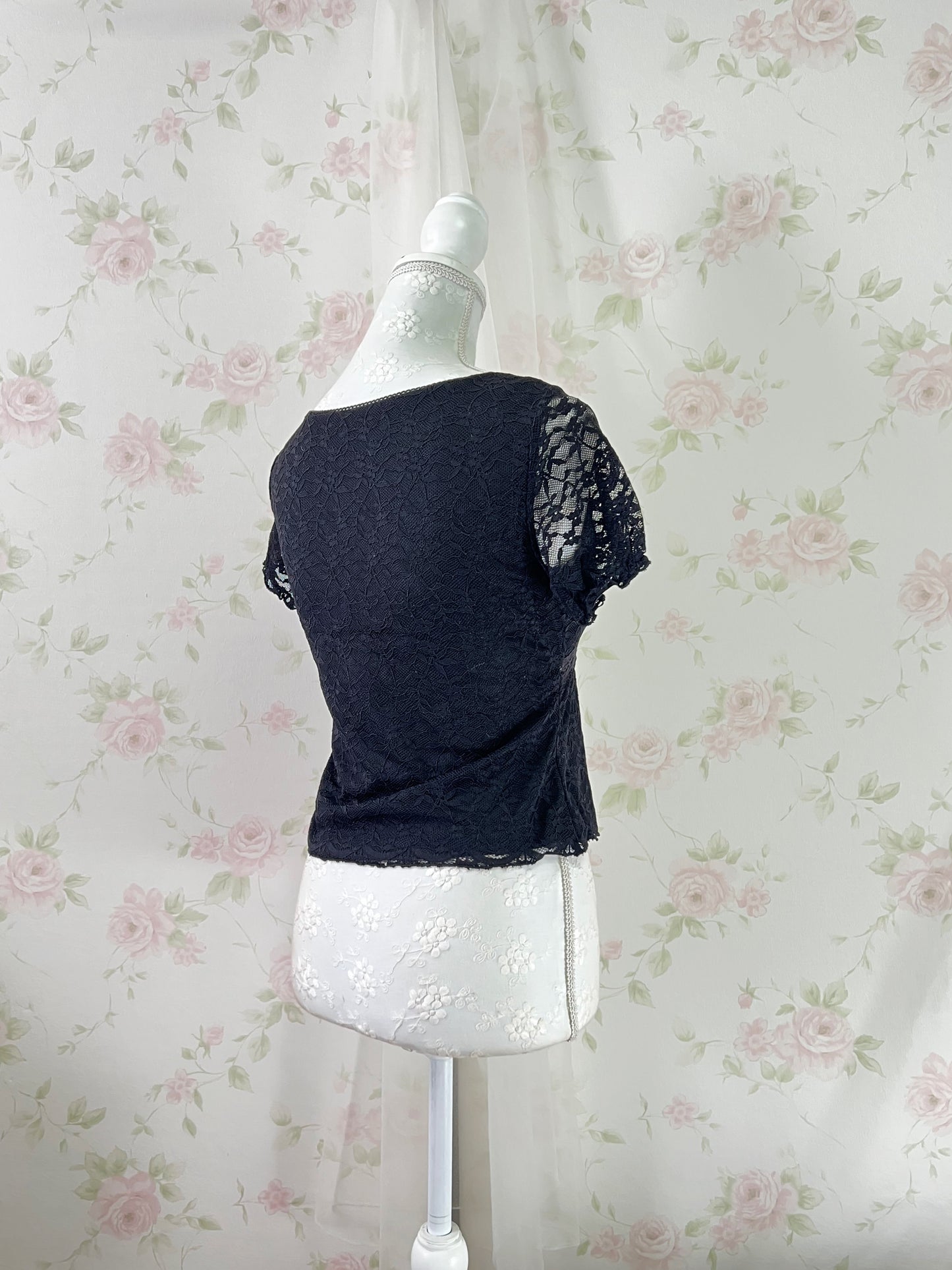 GRL Lacy Shoujo T-Shirt (Black)