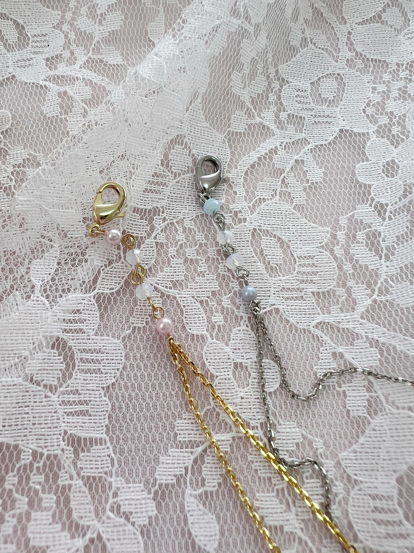 Kirallum Tokyo Kirakira Flower Prism Heart Necklace