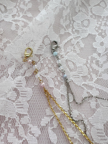 Kirallum Tokyo Kirakira Flower Prism Heart Necklace
