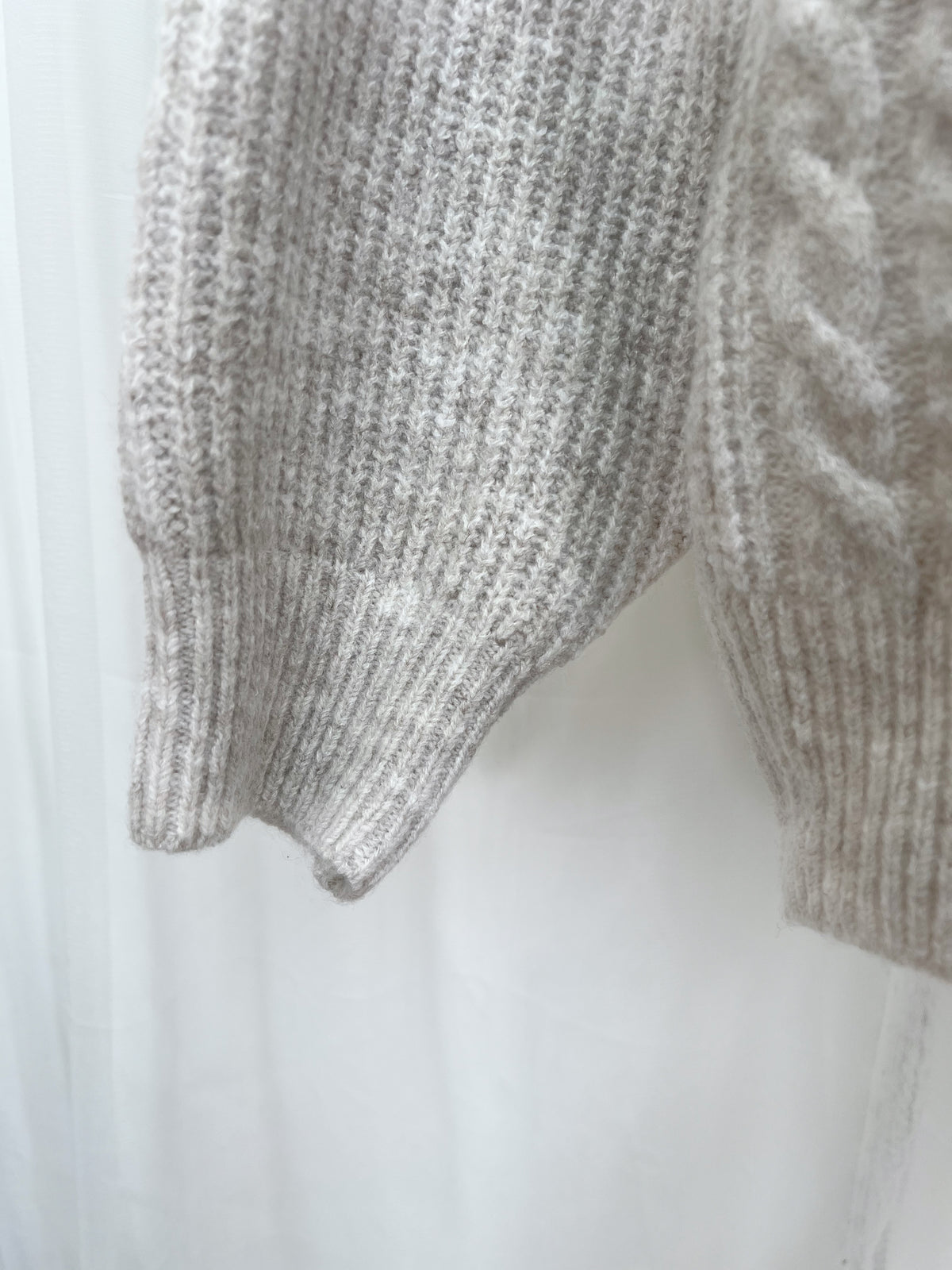 Oversized Soft Cardigan (Oatmeal)