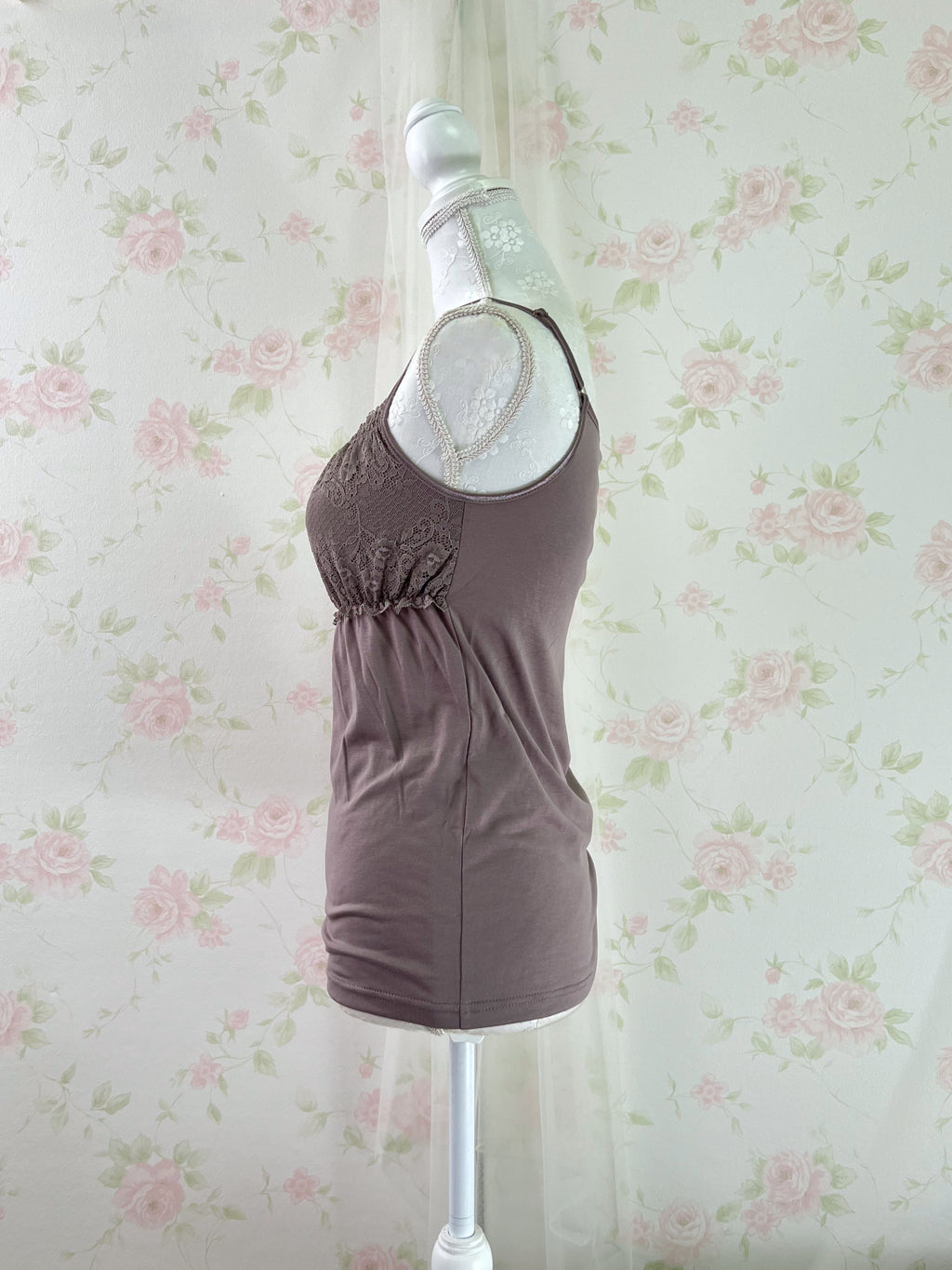 Honeys Lace Camisole (Moca)