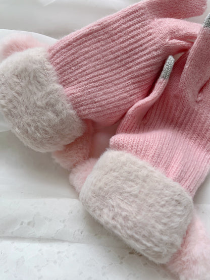 My Melody Smart Phone Touch Knit Gloves