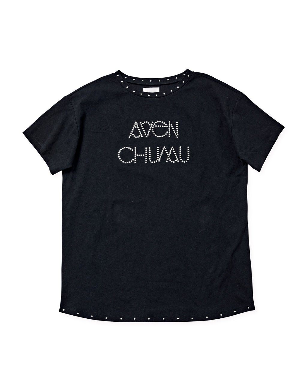 AVENCHUMU Studs logo t-shirt