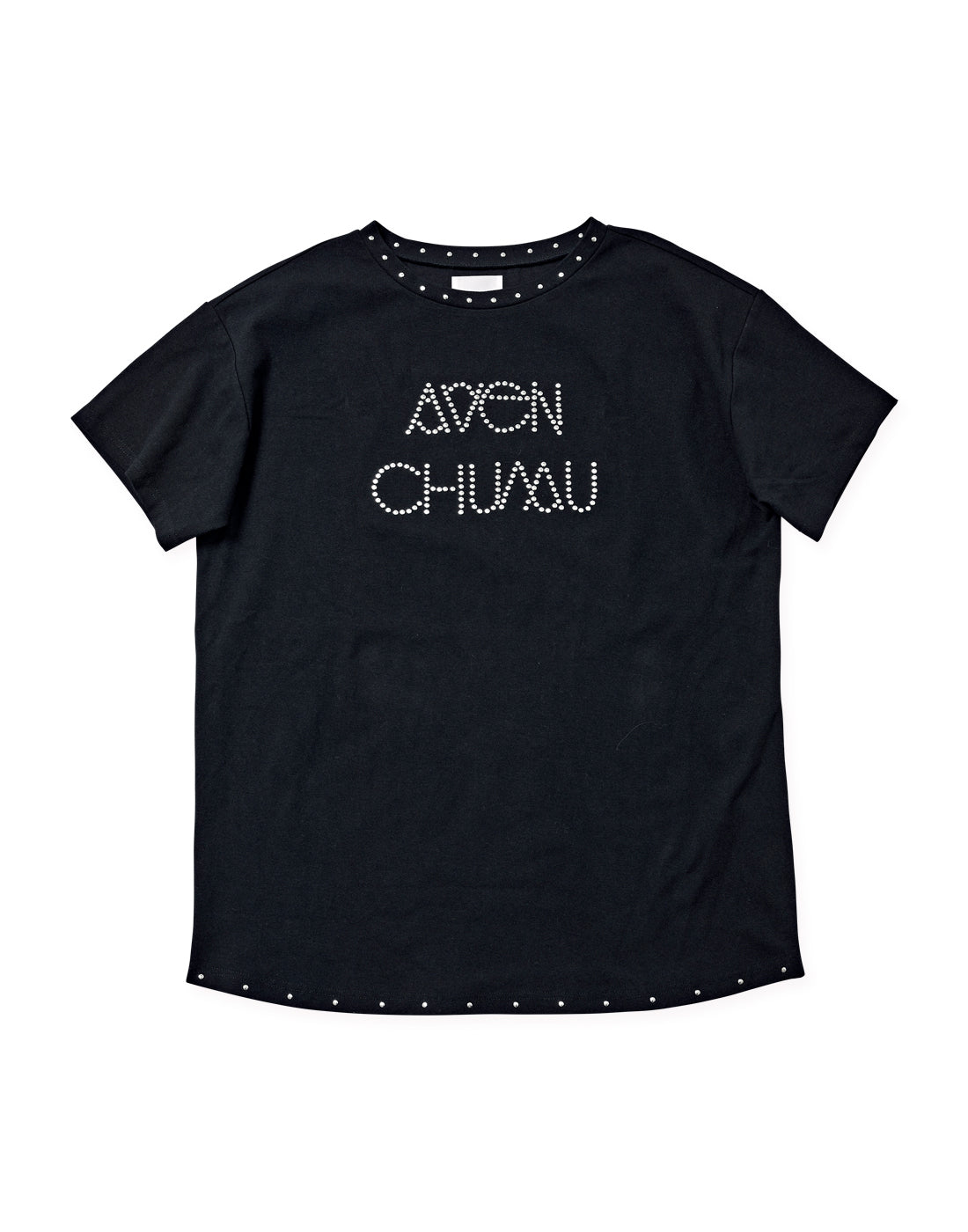 AVENCHUMU Studs logo t-shirt