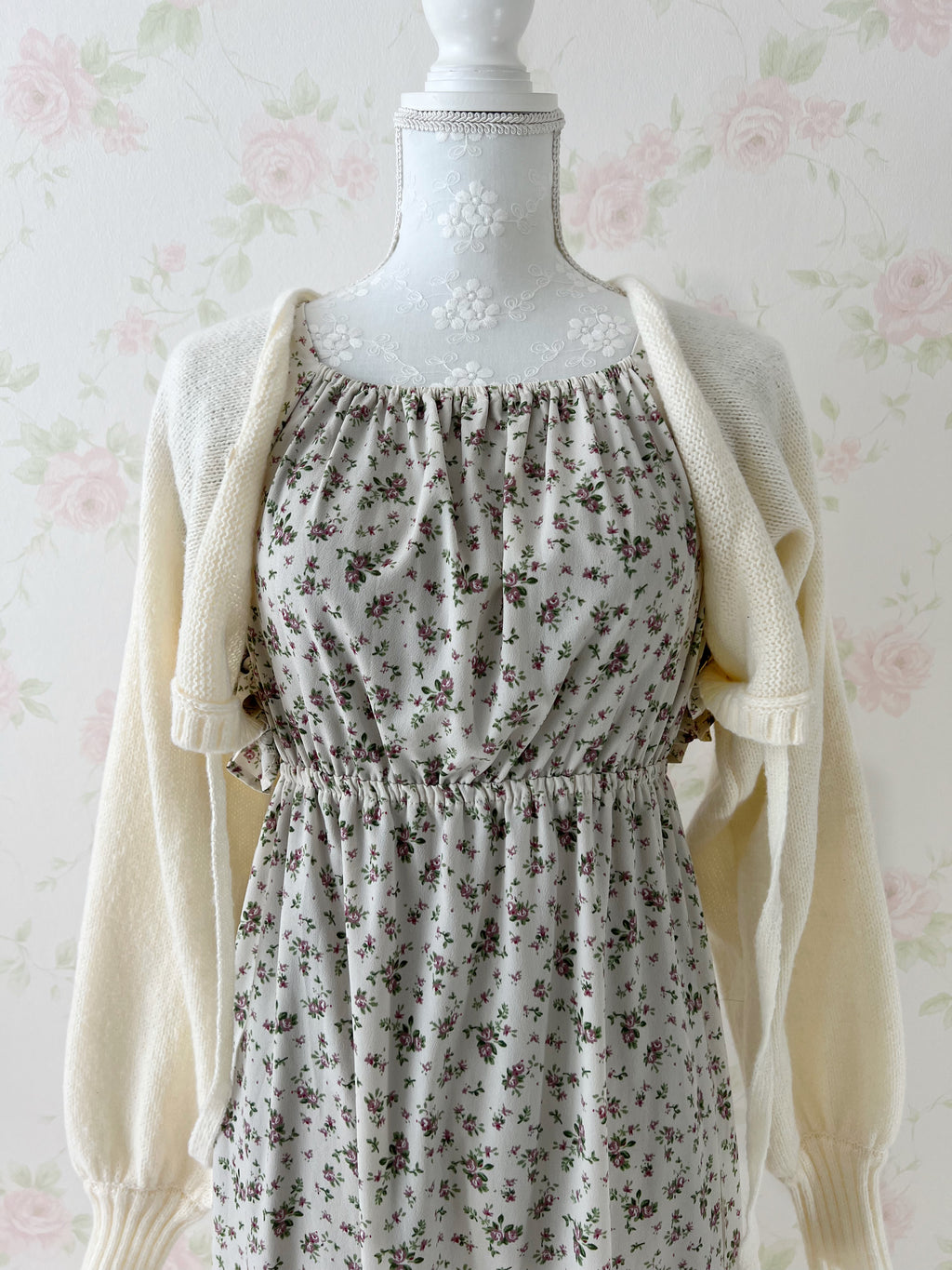 MAJESTIC LEGON Back Laced Up Prairie Dress