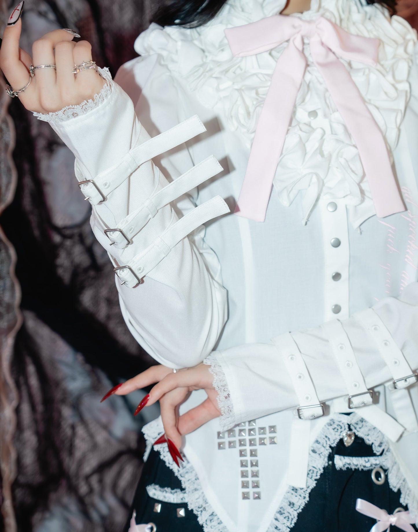 AVENCHUMU little angel frill blouse