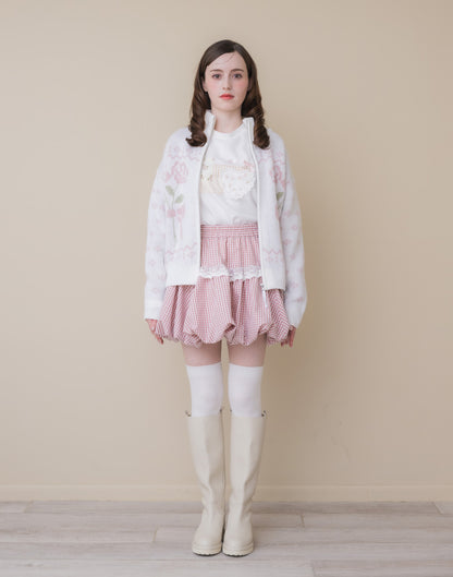 Lolime lacy balloon skirt