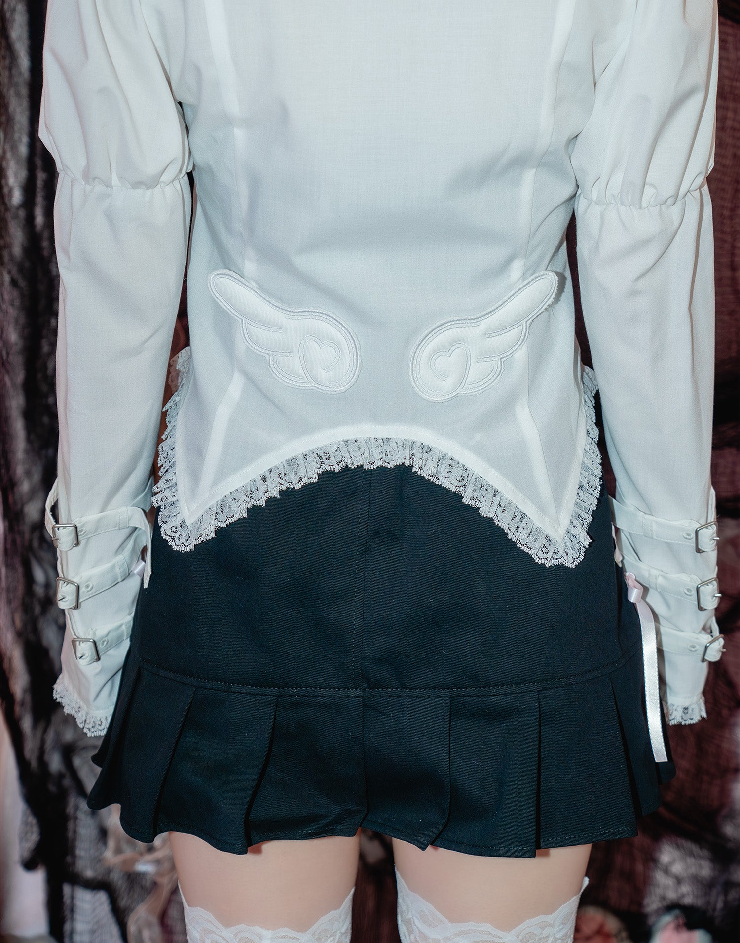 AVENCHUMU little angel frill blouse