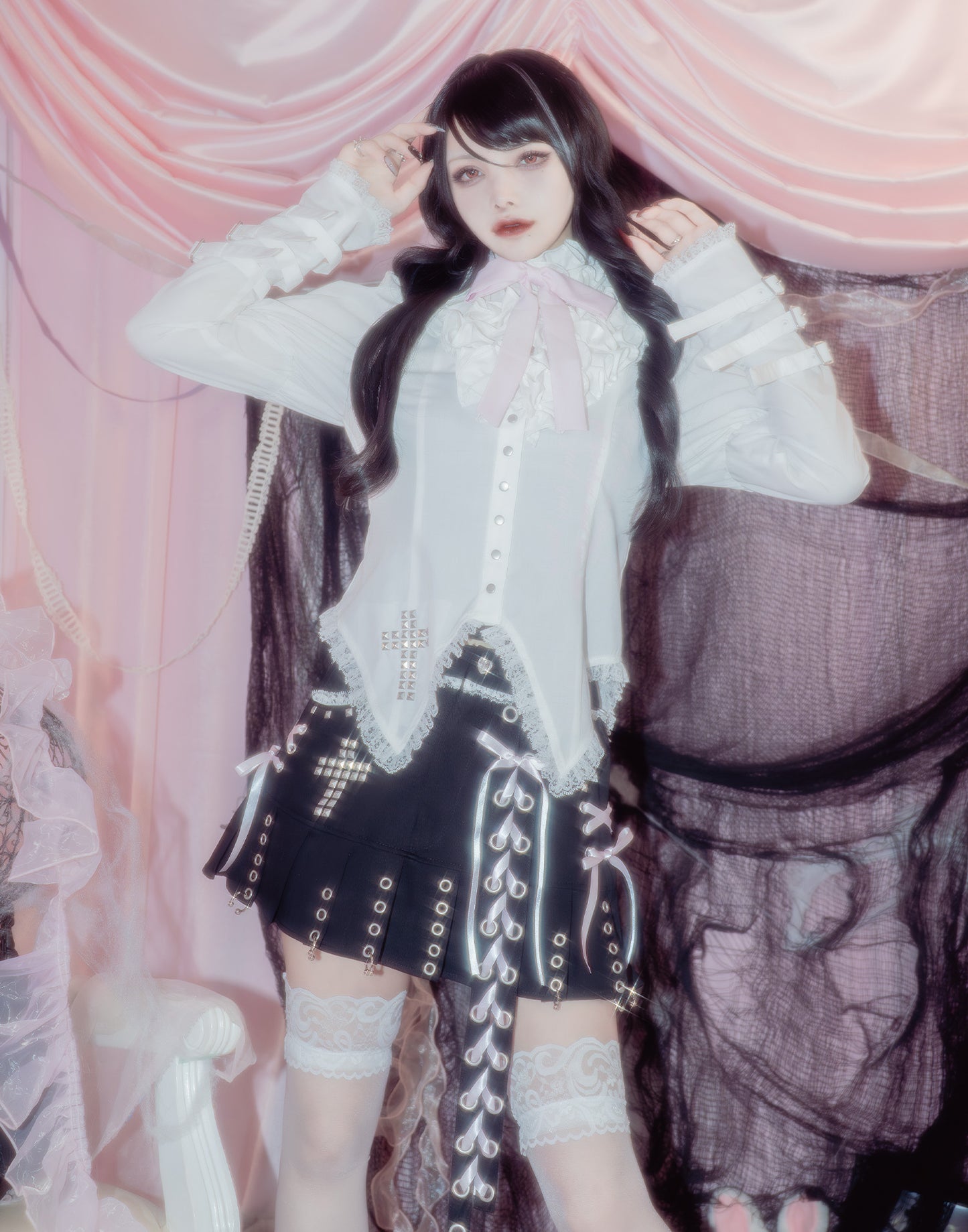 AVENCHUMU little angel frill blouse