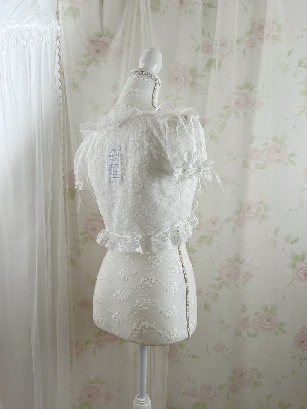 (Pre-order)Vintage Angel Tailor Lace Bolero