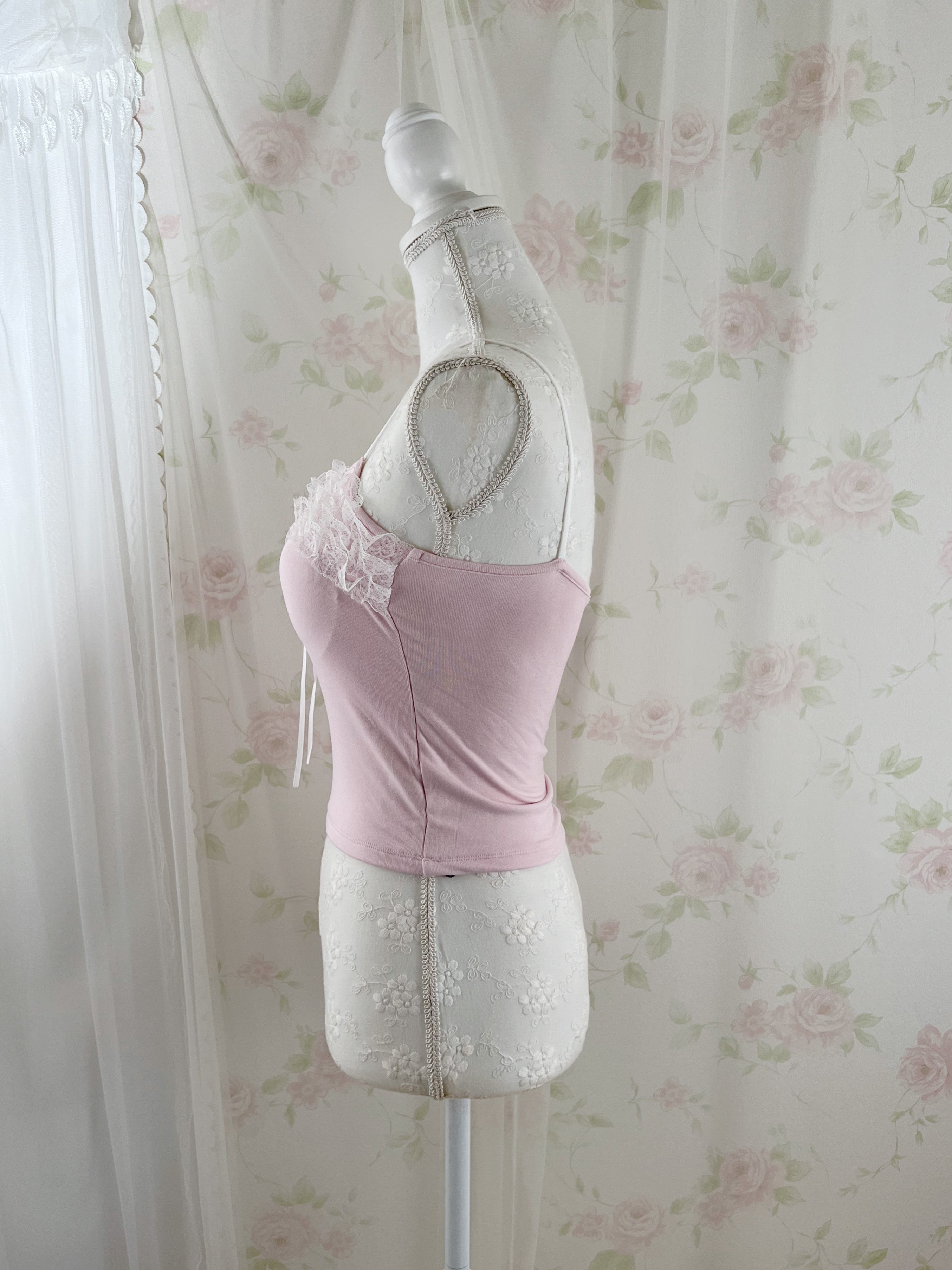 Princess Lace Camisole (Pink)