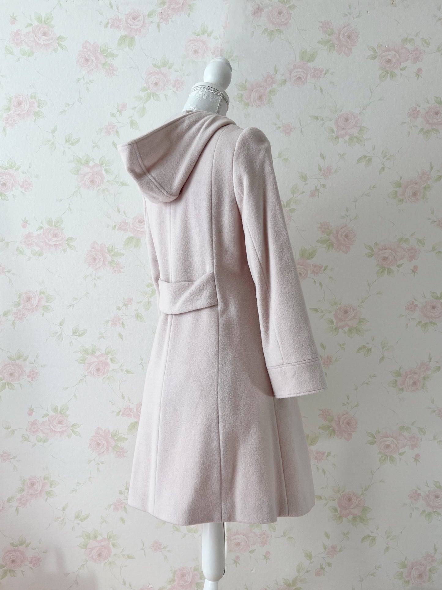 LODISPOTTO Side Ribbon Girly Wool Coat