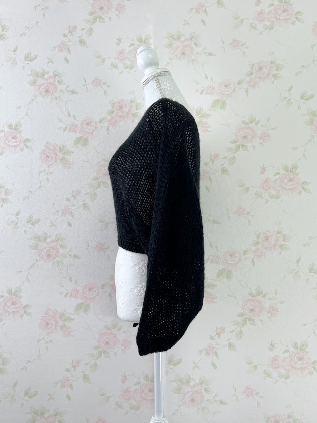 Soft Loose Gyaru Sweater (Black)