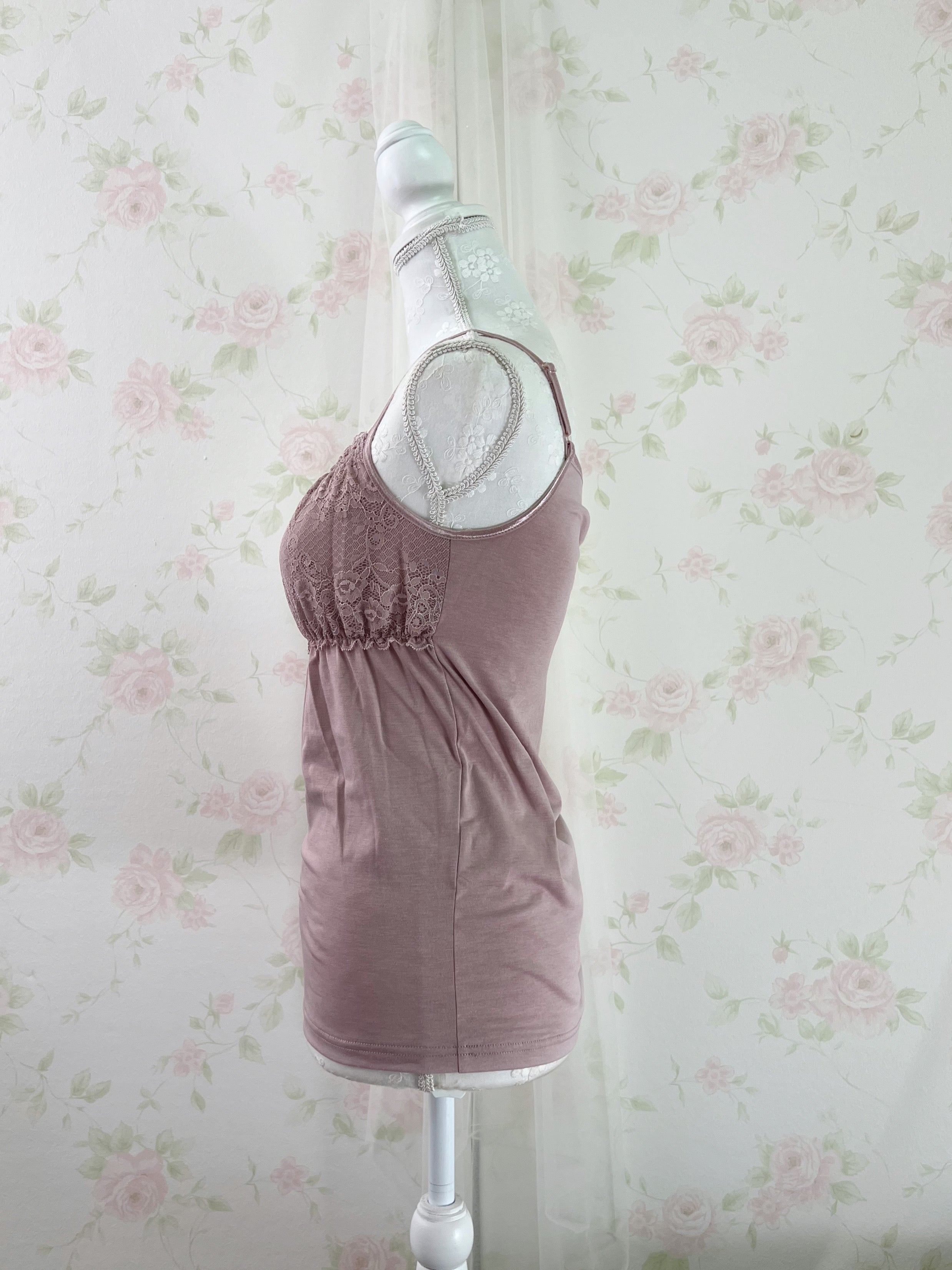 Honeys Lace Camisole (Pink)