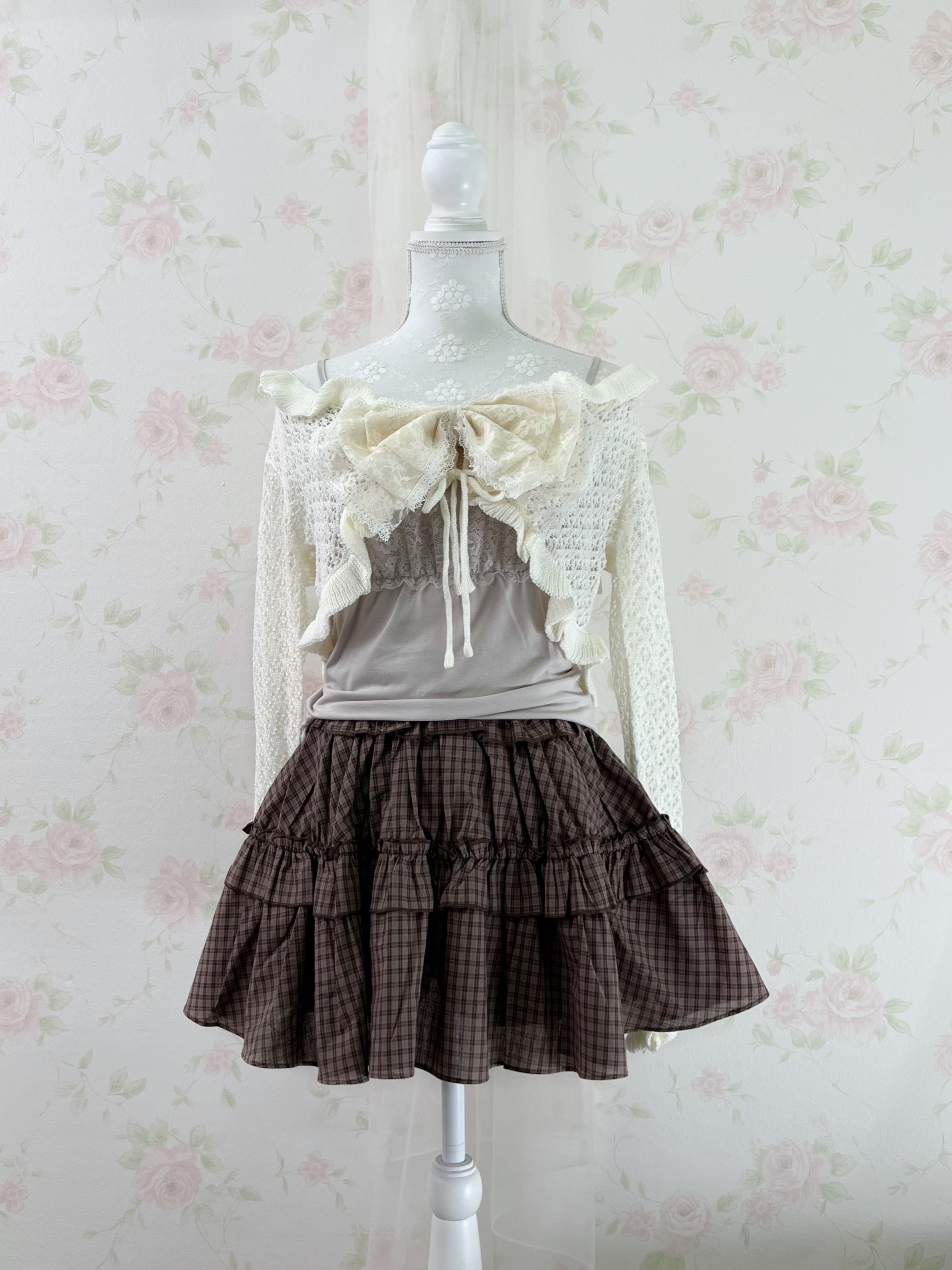 Honeys Lace Camisole (Beige)