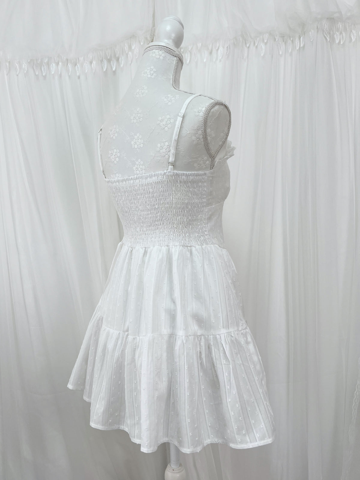 Cotton Angel Dress (White)