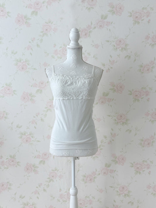 Honeys Lace Camisole (White)