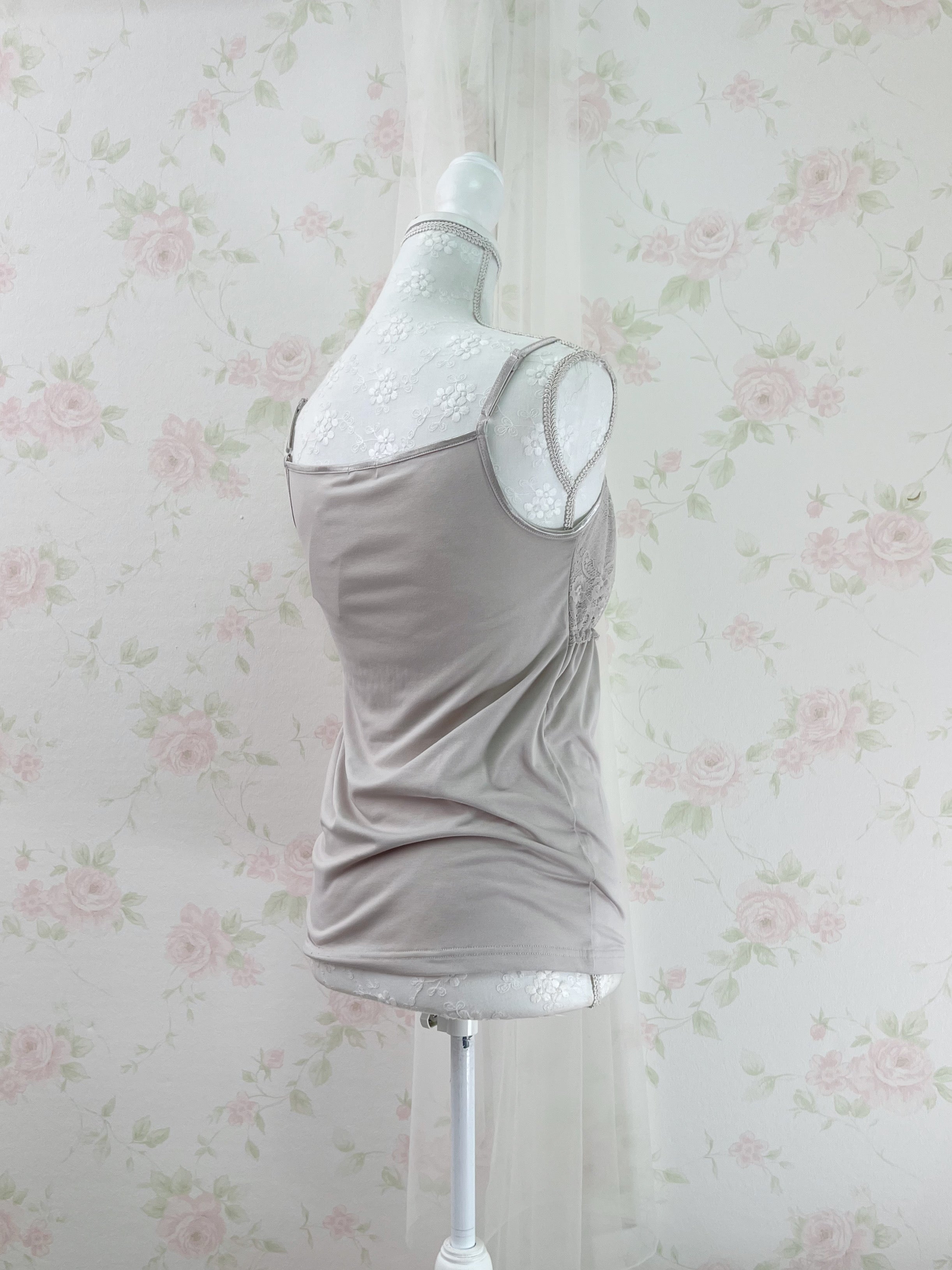 Honeys Lace Camisole (Beige)