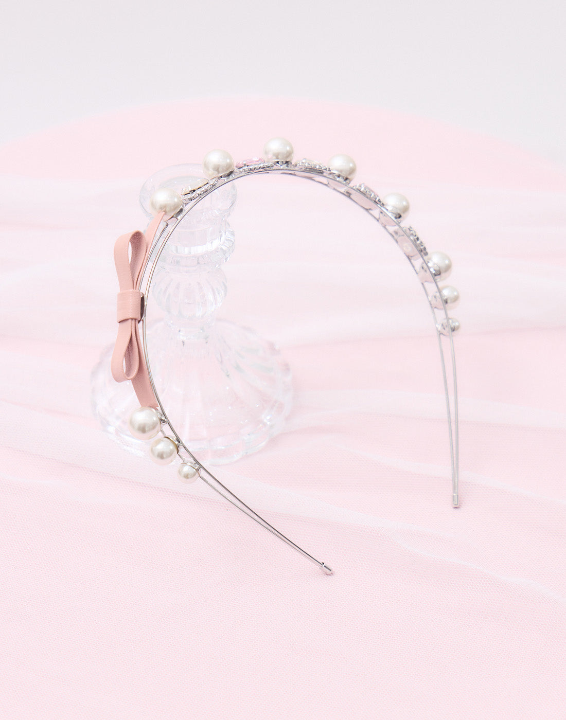 mellfy memory My Love Jewel & ribbon Hair Band