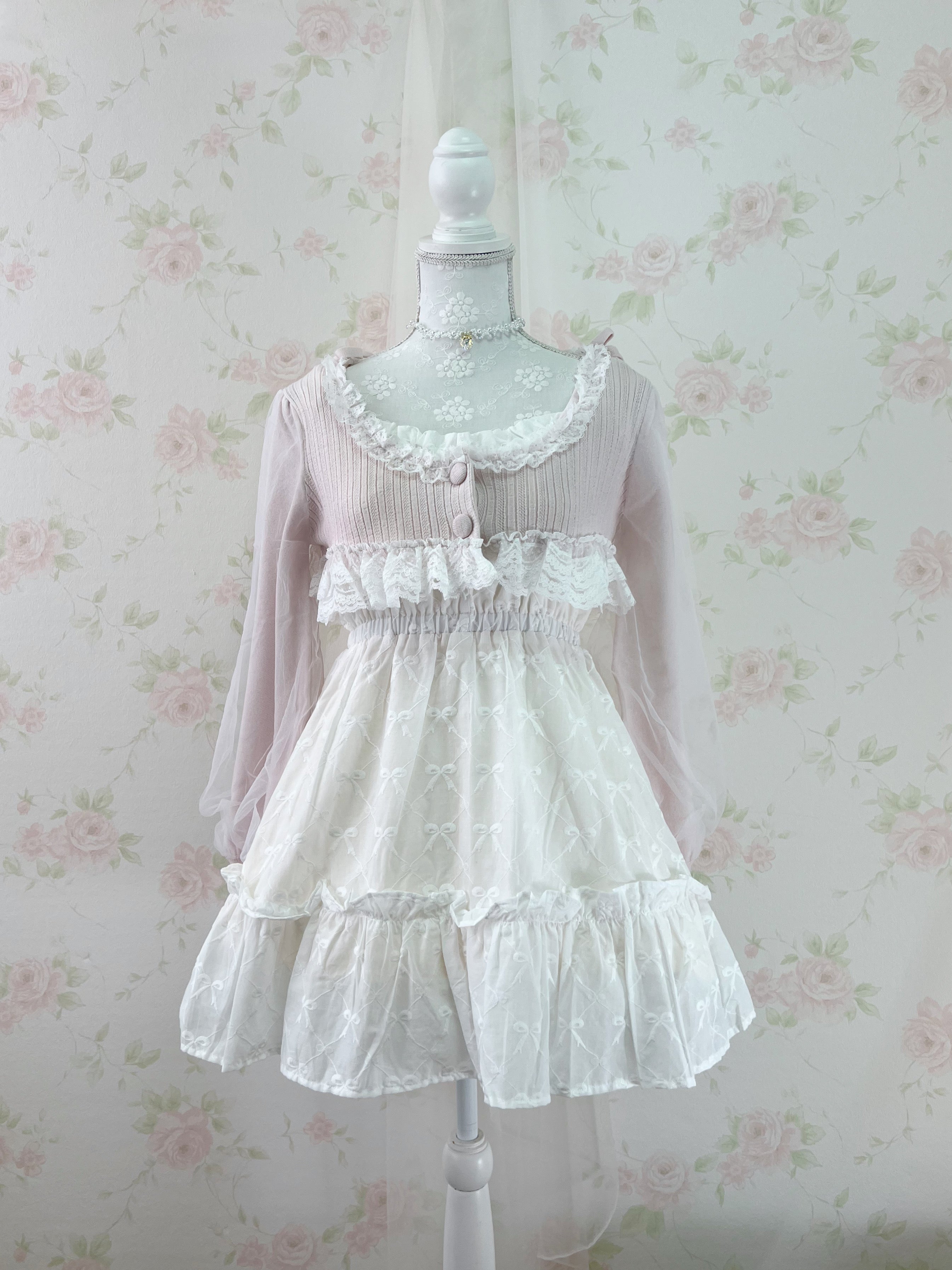 mellfy memory Like sugar candy Knit Bolero