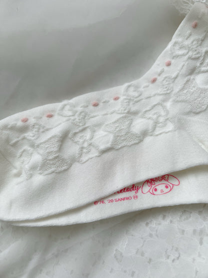 My Melody Lace Ribbon Socks