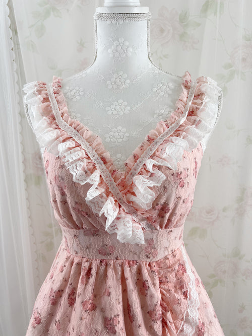 (Pre-order)Vintage Angel Tailor Pretty Dress (Pink)